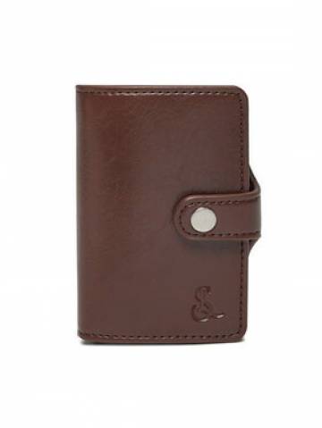 Semi Line Чохол для кредиток P8296-3 Коричневий Semi Line Чохол для кредиток P8296-3 Коричневий