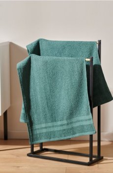 Рушники бавовняні 2 шт - синьо-зелений