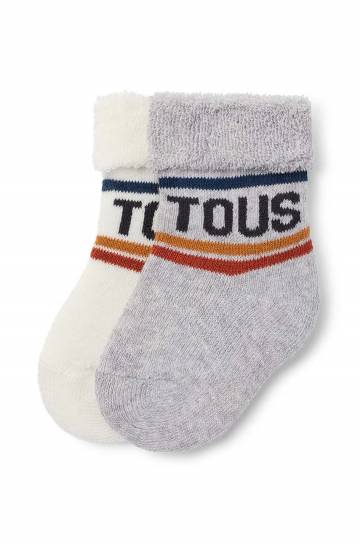 Детские носки Tous SSocks 2 шт цвет серый SSocks.2102 Детские носки Tous SSocks 2 шт цвет серый SSocks.2102