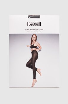 Черные леггинсы VELVET 66 den