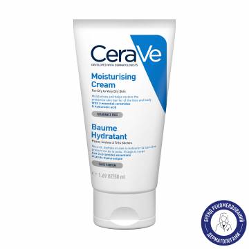 Увлажняющий крем для лица и тела CeraVe Moisturizing Cream для сухой и очень сухой кожи, 50 мл Увлажняющий крем для лица и тела CeraVe Moisturizing Cream для сухой и очень сухой кожи, 50 мл