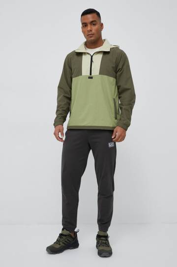 Ветровка Billabong Windswell цвет зелёный переходная Ветровка Billabong Windswell цвет зелёный переходная