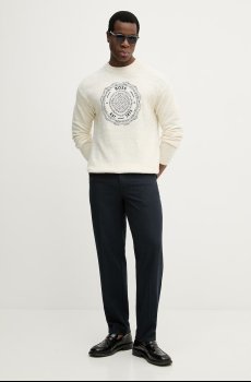 Свитер с добавлением шерсти BOSS Orange Kerbert