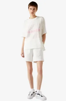 Женские белые шорты Белый 42 Lacoste GF040970V