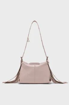 Женская пудровая кожаная сумка Miss M Naplak Розовый ONESIZE MAJE MFASA01345_mastic beige