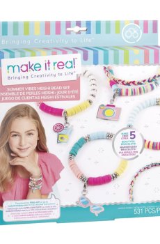 Набор для создания шарм-браслетов Make it Real Летнее наслаждение, от 8 лет, 3.5*24*26.5 см (MR1317)
