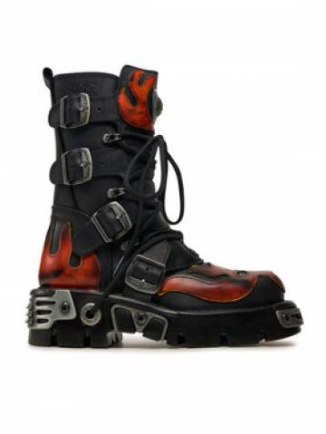 NEW ROCK Берци M-107-S1 Чорний NEW ROCK Берци M-107-S1 Чорний