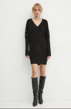 Платье с примесью шерсти Morgan RMHIVER