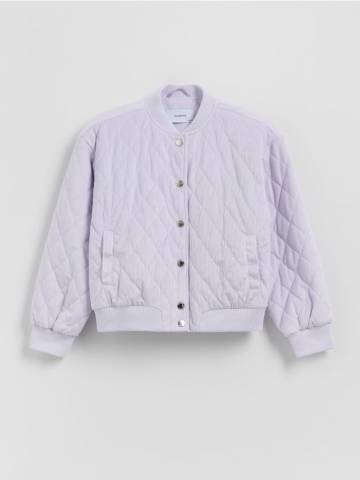 Reserved - Куртка бомбер - лавандовий - 224EX-04X