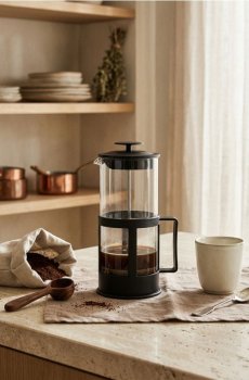 Заварака для чаю типу French Press - чорний