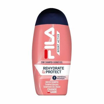 Парфюмированный шампунь-гель для душа Fila Sport Active Rehydrate & Protect женский, 250 мл Парфюмированный шампунь-гель для душа Fila Sport Active Rehydrate & Protect женский, 250 мл