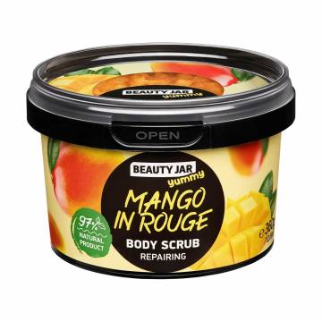 Скраб для тела Beauty Jar Yummy Mango In Rouge Repairing Body Scrub Румянец манго, 360 г Скраб для тела Beauty Jar Yummy Mango In Rouge Repairing Body Scrub Румянец манго, 360 г
