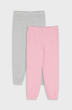 Штани jogger з бавовною 2 pack - різнобарвний