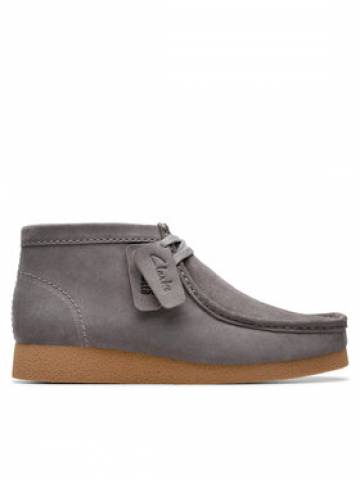 Clarks Черевики Wallabee Evo Bt 26174938 Сірий Clarks Черевики Wallabee Evo Bt 26174938 Сірий