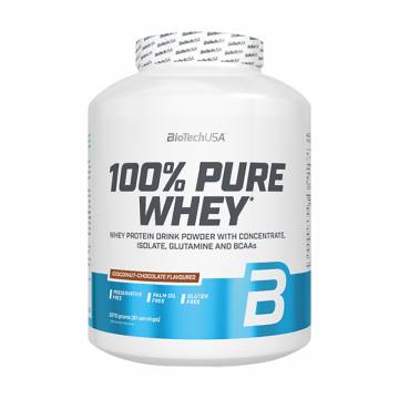 Протеин BioTech USA 100% Pure Whey Кокос и шоколад, в порошке, 2.27 кг Протеин BioTech USA 100% Pure Whey Кокос и шоколад, в порошке, 2.27 кг