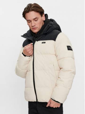 Calvin Klein Пуховик Crinkle K10K112227 Бежевий Regular Fit Calvin Klein Пуховик Crinkle K10K112227 Бежевий Regular Fit