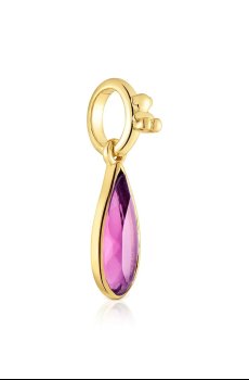 Позолоченный серебряный кулон Tous