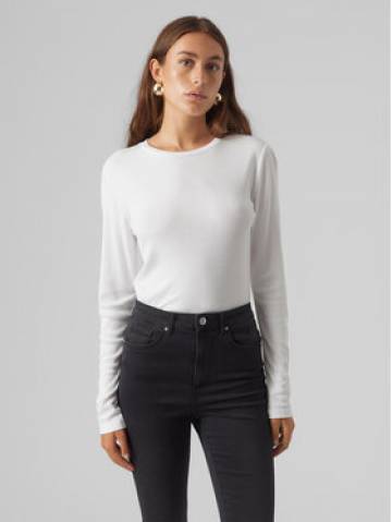 Vero Moda Блузка Roma 10293830 Білий Slim Fit Vero Moda Блузка Roma 10293830 Білий Slim Fit