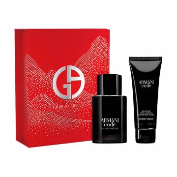 Парфюмированный набор мужской Giorgio Armani Armani Code (туалетная вода, 50 мл + гель для душа, 75 мл) Парфюмированный набор мужской Giorgio Armani Armani Code (туалетная вода, 50 мл + гель для душа, 75 мл)