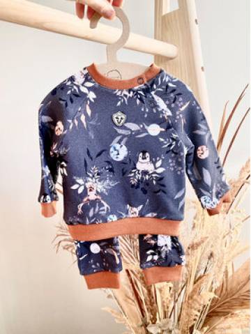 Jamiks Спортивний костюм Robin JZF242 Cиній Regular Fit Jamiks Спортивний костюм Robin JZF242 Cиній Regular Fit