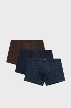 Мужские боксеры (3 шт) Разноцветный M Atlantic 3MH-216