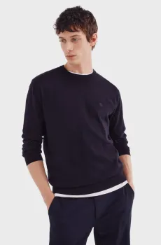 Мужской темно-синий джемпер Синий XL SPRINGFIELD 62732