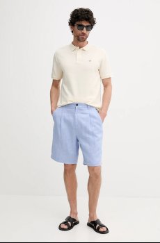 Льняные шорты United Colors of Benetton