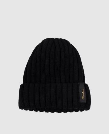 Черная шапка Hill из кашемира