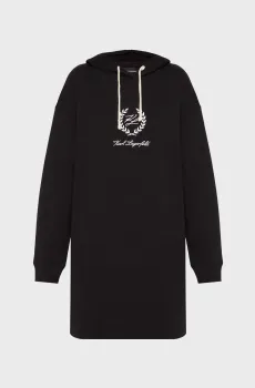 Женское черное платье Черный S Karl Lagerfeld A3W44010