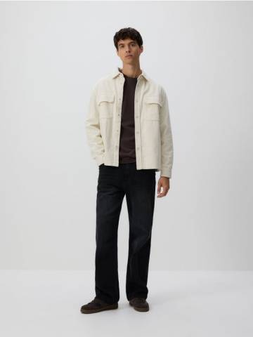 Reserved - Джинси bootcut з ефектом прання - чорний - 185GT-99J Reserved - Джинси bootcut з ефектом прання - чорний - 185GT-99J