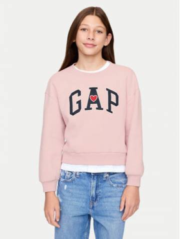 Gap Світшот 628718-00 Рожевий Regular Fit Gap Світшот 628718-00 Рожевий Regular Fit