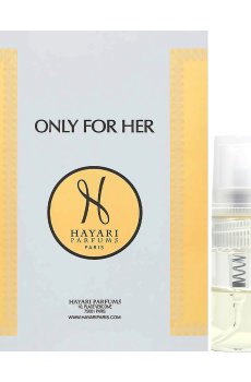 Hayari Parfums Only for Her Парфюмированная вода женская, 2 мл (пробник)