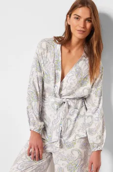 Женский кардиган с узором PAISLEY Разноцветный S Etam 6538898