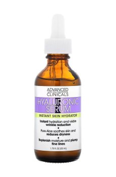 Уценка! Сыворотка для лица Advanced Clinicals Hyaluronic Serum с гиалуроновой кислотой, 52 мл