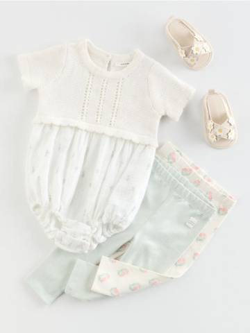 Reserved - BABIES` BODY SUIT - кремовий - 883CY-01X Reserved - BABIES` BODY SUIT - кремовий - 883CY-01X