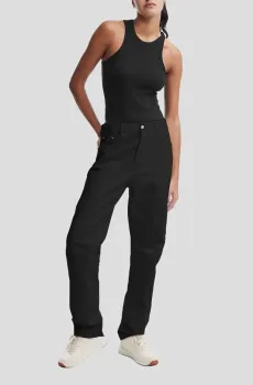 Женские черные брюки Черный 10 DKNY D2B4A116