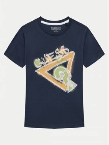 Guess Футболка L4GI05 K8HM4 Cиній Regular Fit Guess Футболка L4GI05 K8HM4 Cиній Regular Fit