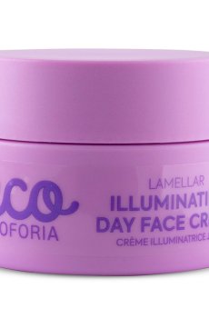 Дневной крем для лица Ecoforia Lavender Clouds Illuminating Day Face Cream с эффектом сияния, 50 мл