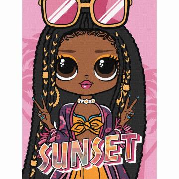Картина за номерами Ідейка Lol Surprise OMG Sunset 30х40 см (KHO6276) Картина за номерами Ідейка Lol Surprise OMG Sunset 30х40 см (KHO6276)