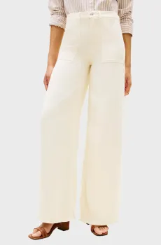 Женские белые джинсы SOFT 70S WIDE LEG Белый 27-32 Tommy Hilfiger WW0WW49667