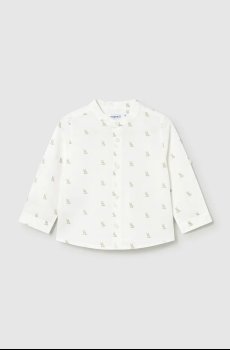 Детская рубашка с добавлением льна Mayoral