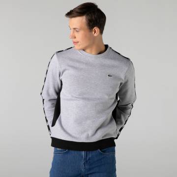 Lacoste толстовка чоловіча з круглим вирізом Lacoste толстовка чоловіча з круглим вирізом
