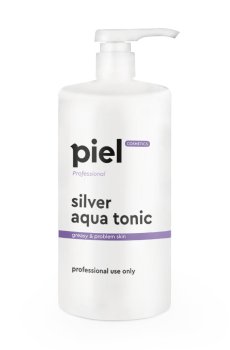Тоник для лица Piel Cosmetics Professional Silver Aqua Tonic для проблемной кожи, для профессионального использования, 1 л