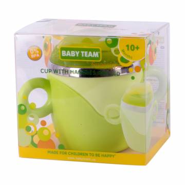 Чашка с крышкой и ручками Baby Team от 10 месяцев, 240 мл (6091) Чашка с крышкой и ручками Baby Team от 10 месяцев, 240 мл (6091)