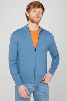 Мужской голубой кардиган Голубой S Pierre Cardin PC.-C5 50969.5062