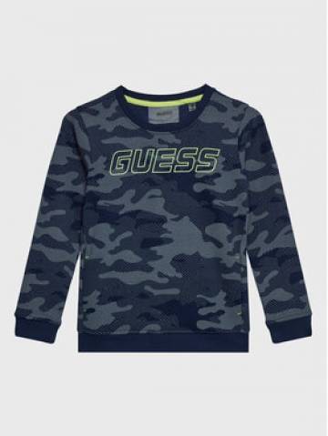 Guess Світшот L3RQ08 K9Z21 Голубий Regular Fit Guess Світшот L3RQ08 K9Z21 Голубий Regular Fit
