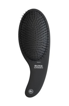 Расческа для волос Olivia Garden Expert Curve Nylon Bristles Matt Black, 1 шт