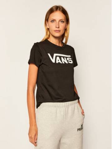 Vans Футболка Flying V Crew Tee VN0A3UP4 Чорний Regular Fit Vans Футболка Flying V Crew Tee VN0A3UP4 Чорний Regular Fit