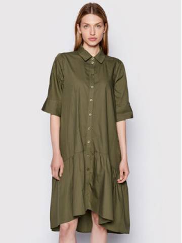 Gestuz Сукня-сорочка Avaligz 10906320 Зелений Loose Fit Gestuz Сукня-сорочка Avaligz 10906320 Зелений Loose Fit