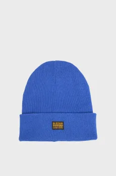 Мужская синяя шапка Effo Синий ONESIZE G-Star RAW D16624,E149